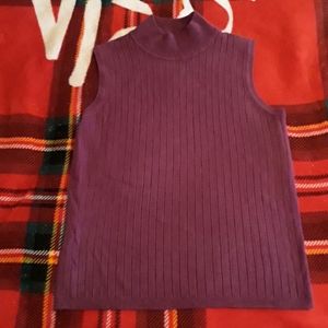 Turtleneck tank top